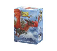 Dragon Shield The Raid Fundas Mate Dual Art 100 Tamaño Estándar MTG