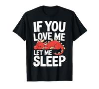 Dragón Si Me Amas Déjame Dormir Camiseta
