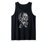 Dragon Skeleton Music Guitarra eléctrica Halloween Niños Niñas Camiseta sin Mangas