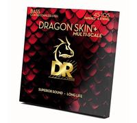 DRAGON SKIN+ - Cuerdas de bajo de acero inoxidable recubiertas - DBSM-45 - Sonido superior con sensación cómoda y larga vida: Multi-escala mediana 45-105