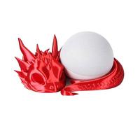 Dragon - Soporte para Echo Dot de 4ª/5ª generación, soporte de altavoz inteligente, marco de exhibición de altavoz, con diseño creativo de dragón, compacto y elegante, 20,5 x 19,1 x 9,4 cm, para