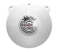 Dragon Targets AR500 - Objetivos de acero cortados con láser de 3/8 pulgadas de grosor, pintados y listos para disparar AR500 Gong, objetivos reactivos fabricados en Estados Unidos