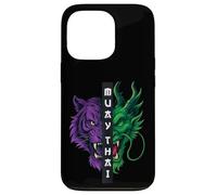Dragón Tigre Muay Thai Carcasa para iPhone 13 Pro