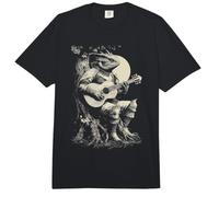 Dragón Tocando Guitarra Criatura Mítica Fantasía Medieval Comfort Colors Adult Heavyweight T-Shirt