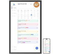 Dragon Touch Calendario digital de 32 pulgadas, pantalla táctil interactiva Full HD 1080P, planificador familiar inteligente, pantalla de hogar, calendario digital de pared y escritorio para una