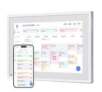Dragon Touch Calendario digital de 10,1 pulgadas, tabla de tareas domésticas, pantalla táctil interactiva con 32 GB de memoria, planificador familiar inteligente, calendario de mesa para el escritorio