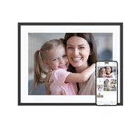 Dragon Touch Marco de fotos digital de 16.7 pulgadas, pantalla táctil 4:3, gran pantalla digital, 32 GB de almacenamiento, rotación automática, fácil configuración para compartir fotos o videos a