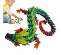 Dragon Toy - Juguete de dragón articulado - Dragón de impreso, 11,8 pulgadas de seguridad y salud: esta figura de dragón está hecha de exz