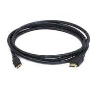 Dragon Trading® - Cable de repuesto compatible con Mini C HD HDMI HTC-100 para la mayoría de cámaras EOS + Rebel DSLR/Ixus/Powershot/Elph y videocámara Legria V1.4/de alta velocidad con Ethernet