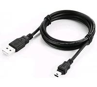 Dragon Trading Cable de repuesto USB 2.0 A a Mini-B de 5 pines, compatible con discos duros externos, reproductores de MP3, teléfonos móviles, cámaras digitales, fun...