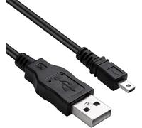 Dragon Trading® Cable USB para cámara digital Panasonic Lumix DMC-FX07, DMC-FX3 y DMC-FX10, para transferir fotos de la cámara al ordenador