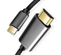 Dragon Trading - Cable USB tipo C a HDMI Thunderbolt 3 compatible con MacBook Pro, iPad Pro, Samsung S9, S10, S20, Surface Book 2, Dell XPS 13, 15, Pixelbook y más