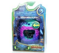 Dragon Trainer Playset Action Figure Dream Works El Mundo Oculto, Gruta Y Luz
