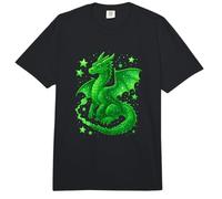 Dragón Verde Místico Comfort Colors Adult Heavyweight T-Shirt