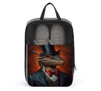 Dragon Wearing Top Hat Fantasy Art Shoe Bag for Travel Daily Use - Bolsa de almacenamiento antipolvo para zapatos de golf
