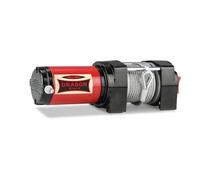 Dragon Winch Cabrestante eléctrico 12V 4000 lbs / 1814 kg, con Cuerda de acero 15m para arados, quads, ATV, UTV | incluido control remoto inalámbrico + accesorios para Cabestrante | serie Maverick