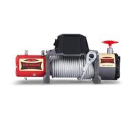 Dragon Winch Cabrestante eléctrico 12V Maverick 12000 lbs / 5443 kg con Cuerda de acero 20m Cabrestante para coche incluido control remoto inalámbrico + accesorios | Estanqueidad IP67