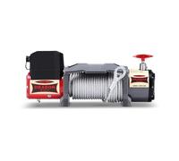 Dragon Winch Cabrestante eléctrico 12V Maverick 13000 lbs / 5897 kg con Cuerda de acero 20m Cabrestante para coche incluido control remoto inalámbrico + accesorios | Estanqueidad IP67
