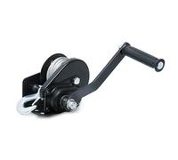 Dragon Winch Cabrestante manual 800 lbs / 360 kg con gancho y cable de acero 10m. para embarcaciones pequeñas, motos, vehículos y talleres | torno manual con freno de fricción autobloqueante