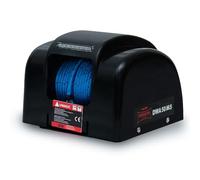 DRAGON WINCH Molinete Eléctrico 12V 50 lbs (22 kg) - Cabrestante 150W con Cuerda Sintética de 30,5 m y Control Remoto - para Barcos de Pesca, Lanchas, Botes - Kit Agua Salada