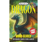 Dragon Word Search Puzzle Book: Word Searches with Easy to Read, Large Print about Dragons, Mystical Creatures, Mythology, Magic and More! | 6 x 9 inches | 110 pages | 55 Puzzles