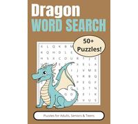 Dragon Word Search Puzzle Book: Word Searches with Easy to Read Print about Dragons, Fantasy, Mythical and More | 6x9 inches, 110 pages | 50+ Puzzles ... Gift for Vacations, Holidays, and Free Times