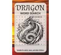 Dragon Word Search: Word Searches with Easy to Read Print about Dragons and more | 6x9 inches, 110 pages, 50 + puzzles…| Gift for Vacations, Holidays and Relaxing Times.