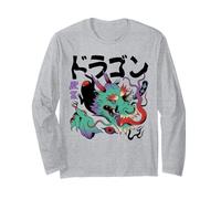 Dragón Yokai surrealista japonés extraño psicodélico Manga Larga