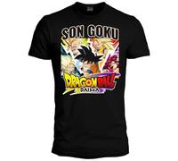 Dragonball - Camiseta niño y niño Son Goku Daima. Camiseta oficial de algodón. Camiseta de ajuste regular - Idea regalo niños
