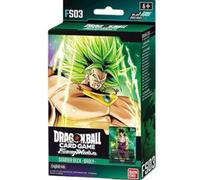 Dragonball Fusion World - Baraja de iniciación - Inglés - baraja lista para jugar + Heartforcards® Protección de envío (Broly (FS-03)