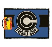 DRAGONBALL Z CapsuL CORP. Felpudo De Puerta PYRAMID 60 X 40 CM Coir PVC Trasera