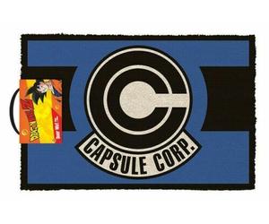 Dragonball Z Cápsula Corp. Welcome Alfombrilla Puerta 60 X 40CM Coco PVC Back