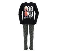 Dragonball Z, Pijama largo, niño, Negro , 12 años