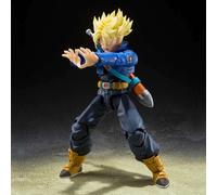 Dragonballz Ss Trunks Boy Future Shf Rei Action Figura Bandai