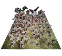 Free League Publishing: Dragonbane: Monsters Standee Set - Accesorio RPG, 64 personajes de cartón a todo color, juego de rol de mesa