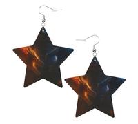 Dragones De Fuego Y Hielo Pendiente Cómodo Aretes Moda Pendiente De Piel Para Mujer Aniversario Día De La Madre
