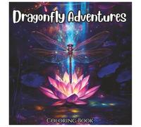Dragonfly Adventures: Fun Coloring Book For All Ages: A Journey Through Nature with Dragonflies, Flowers, Forests, and Magical Scenes to Color and Enjoy (Adventures Series)