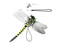 Dragonfly Decoys - Fake Dragonfly, Realistic Dragonflyy Clip On, Reliable Protection Tool, Effective Garden Patio Ornament | Essential Accessory For Camping Fishing Hiking Mountaineering Trips