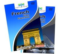 Dragonfly Language Video Flashcards: French Volumes 1 & 2