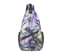 Dragonfly on Lotus Flower Hammerhead Sharks Hombre Mujer Sling Mochila Bolsa de Pecho Multiusos Mochila de Viaje Bolsa Cruzada antirrobo
