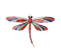 Dragonfly Pin - Dragonfly Hair Clip | Dragonfly Charm Strass -Stone Dragon Fly Pins Fly Broche, Fly Dragon Broche, Broche de Animal para Navidad, Día de la Madre, Siehe Beschreibung, Metal, Ver