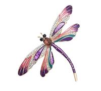Dragonfly Pin - Dragonfly Hair Clip | Dragonfly Charm Strass -Stone Dragon Fly Pins Fly Broche, Fly Dragon Broche, Broche de Animal para Navidad, Día de la Madre, Siehe Beschreibung, Metal, Ver