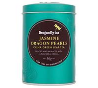 Dragonfly Tea Jasmine Perlas De Té De China Dragón Verde (50g) (Paquete de 6)