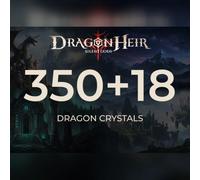Dragonheir: Silent Gods - 350 +18 Dragon Crystal Direct Top-Up - GLOBAL