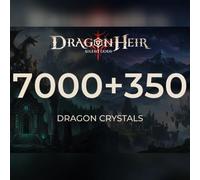 Dragonheir: Silent Gods - 7000 +350 Dragon Crystal Direct Top-Up - GLOBAL