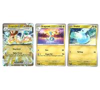 Dragonite ex - Tera - 159/197 Double Rare - Obsidian Flames - Lote de 3 cartas Pokemon Evolution