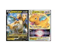 Dragonite V y Vstar 050/078 - Pok mon Go - Lote de cartas ultra raras