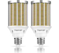 DragonLight 50W Superhelle Mais Licht LED Glühbirnen (Reemplaza 350W) - Bombilla LED Edison E27-3000K Blanco cálido 5000LM para iluminación comercial - Garaje Taller Oficina Patio (Pack de 2)