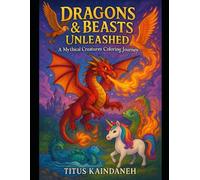 Dragons & Beasts Unleashed: A Mythical Creatures Coloring Journey