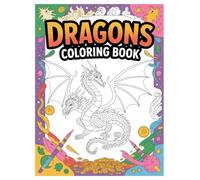 Dragons Coloring Book: 100 Cute Woodland Designs for Kids: Enchanting Fantasy Art & Fun Activity for Creative Minds